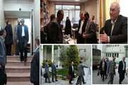 بازدید دکتر بیگلر معاون توسعه مدیریت و برنامه ریزی منابع دانشگاه از دانشکده بهداشت